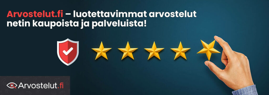 Arvostelut.fi – luotettavimmat arvostelut netin kaupoista ja palveluista!
